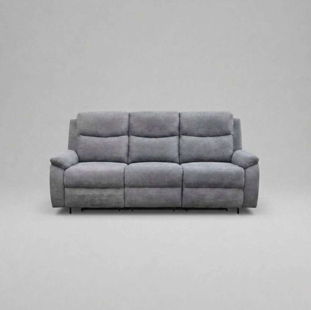 Toro (Manual), 3 Seater Sofa, Grey