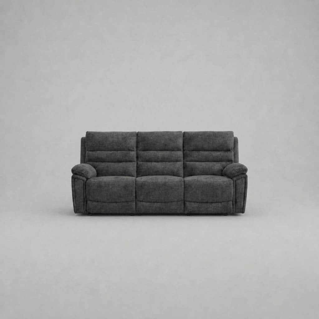 Salvo, 3 Seater Sofa, Grey