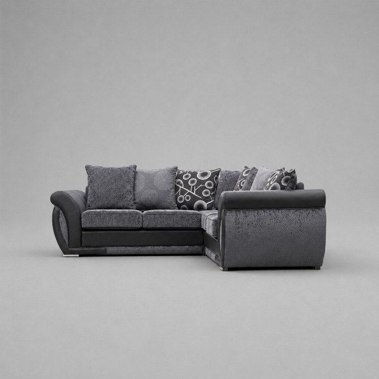 Shannon, Corner, Black + Grey