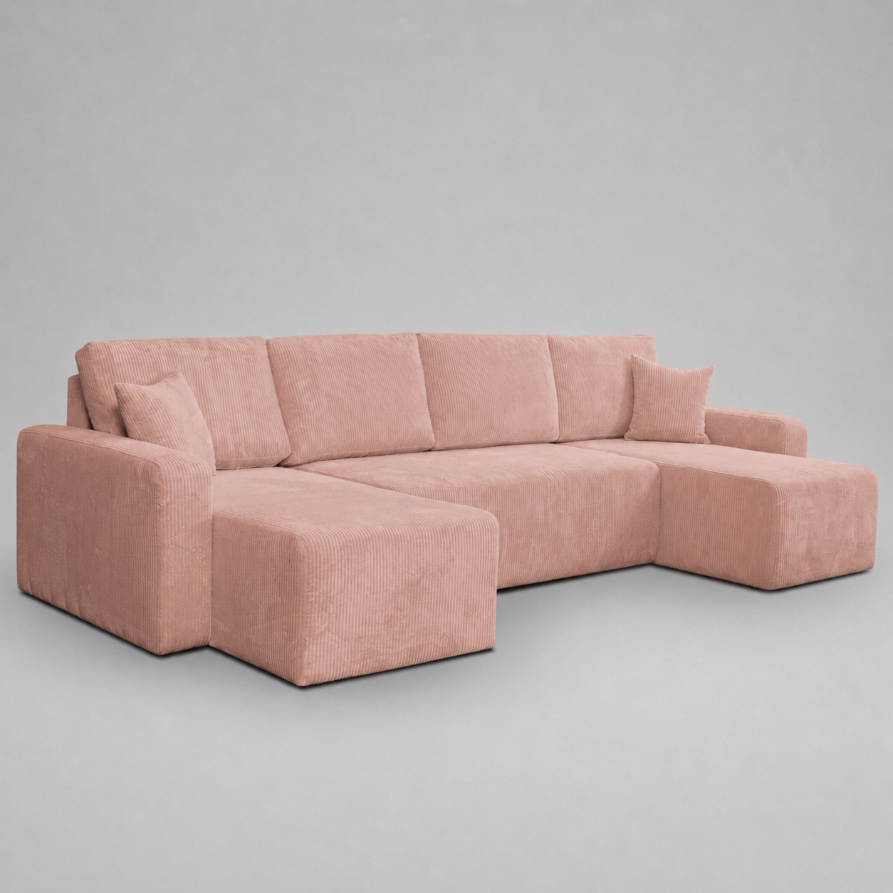 Yasmine U Shaped Sofabeds, Pink
