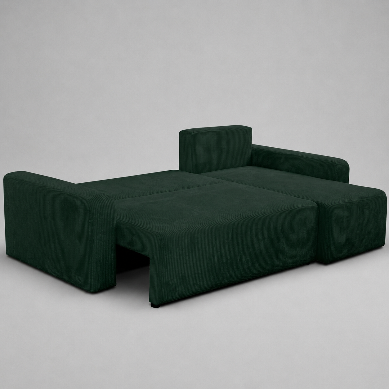 Yasmine L Shaped Sofabeds, Green