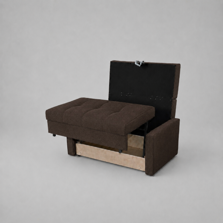 Viva Sofabeds, 2 Seater, Brown