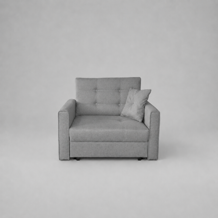 Viva Sofabeds, 1 Seater, Grey