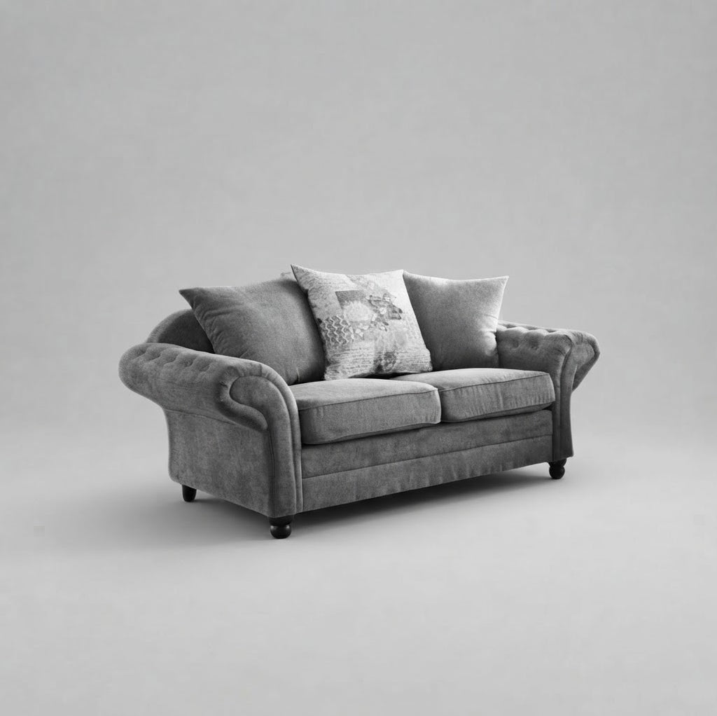 Olivia, 3+2 Seater - Grey