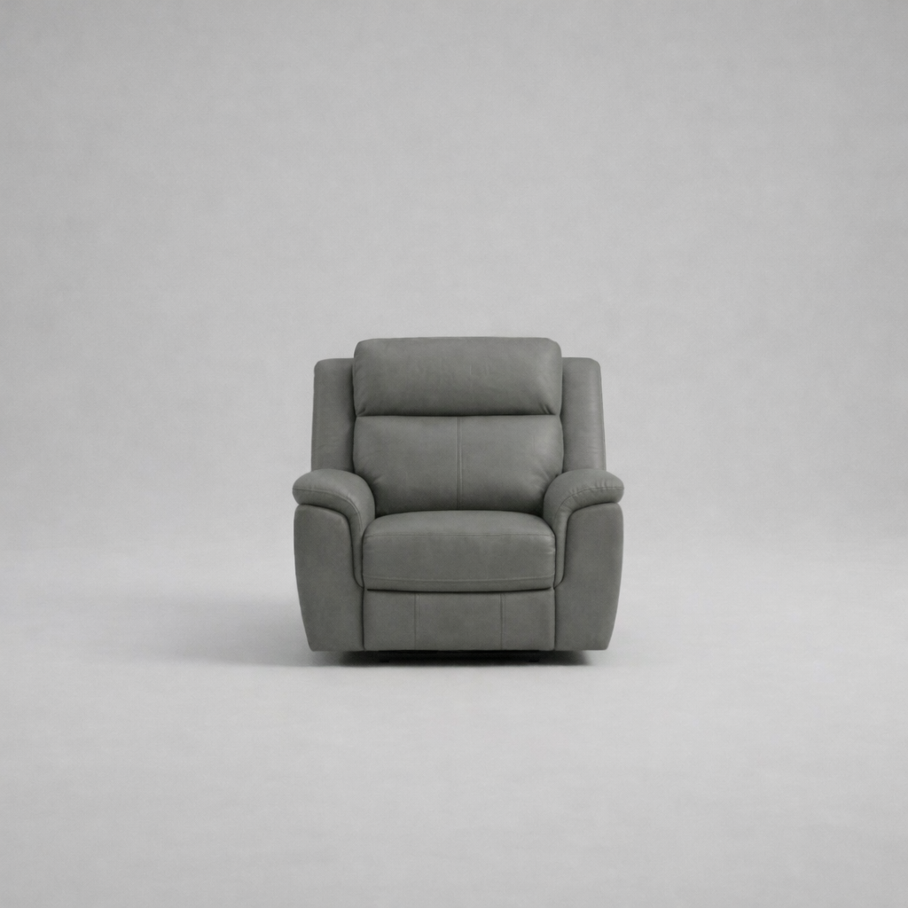 Torino, 1 Seater Sofa, Grey