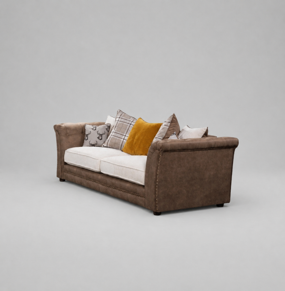 Bella, 3 Seater, Mink