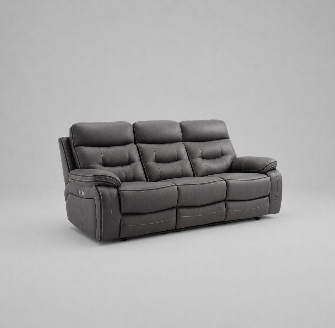 Renzo, 3 Seater, Grey