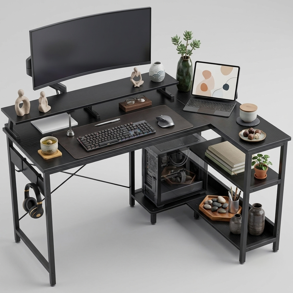 Reversible Home Office Desk