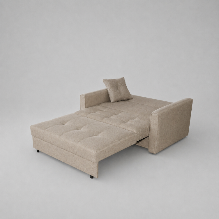 Viva Sofabeds, 2 Seater, Beige