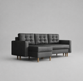 Ana Sofabeds, Corner, Dark Grey
