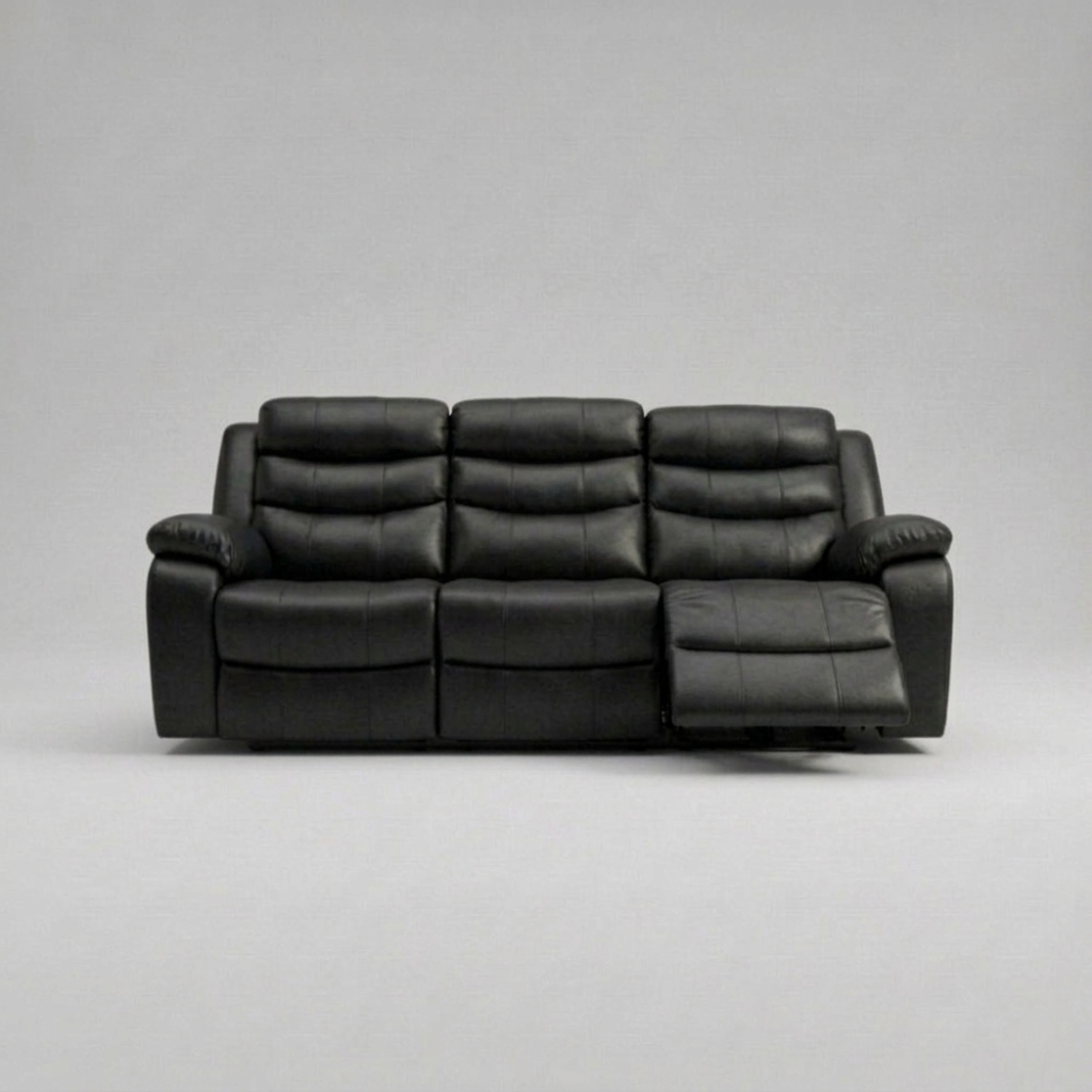 Vista, 3 Seater, Black