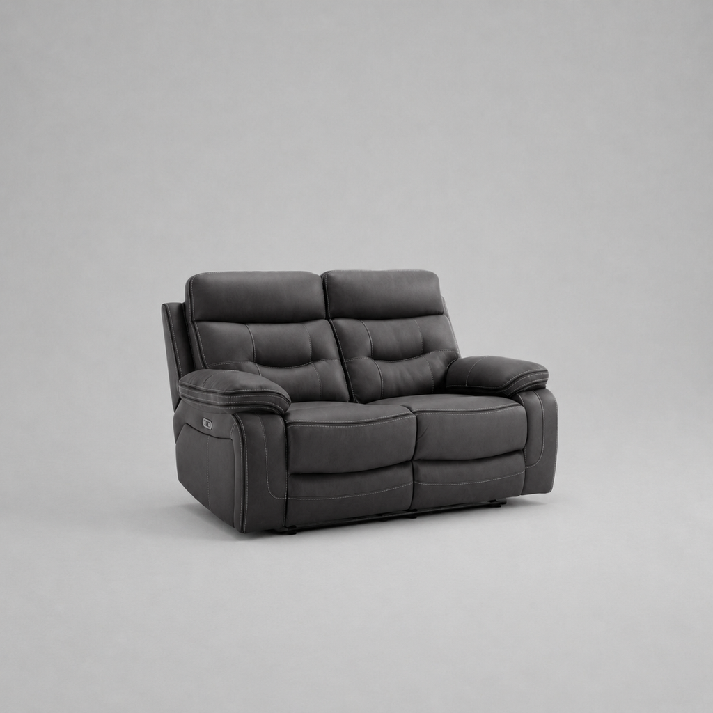 Renzo, 2 Seater, Grey