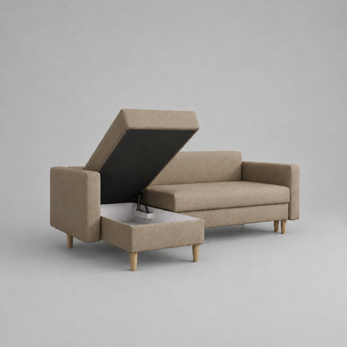 Ana Sofabeds, Corner, Beige