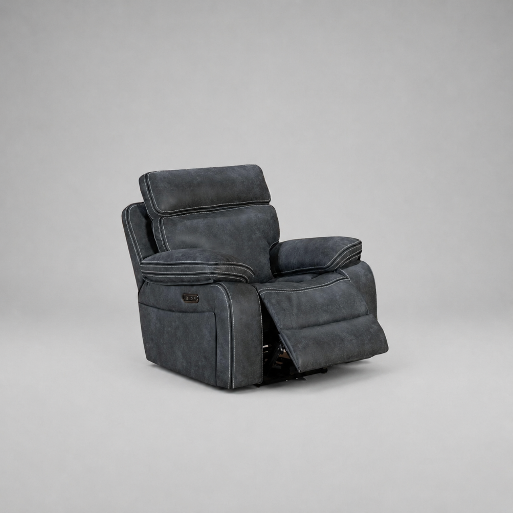 Techno, 1 Seater Sofa, Grey