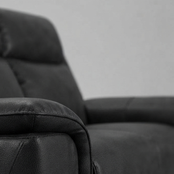 Torino, 2 Seater Sofa, Black