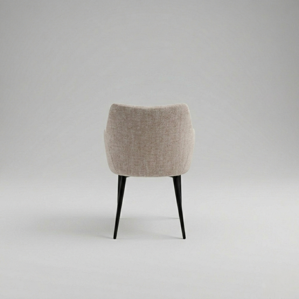Paris, Dining Chair, Oat Tweed