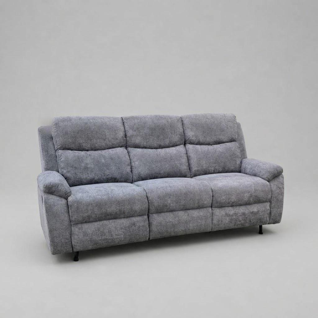 Toro (Manual), 3 Seater Sofa, Grey