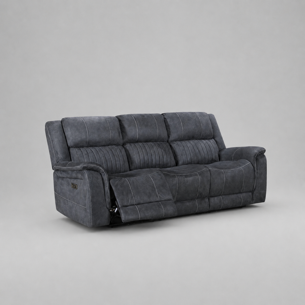Cassa, 3 Seater Sofa, Grey