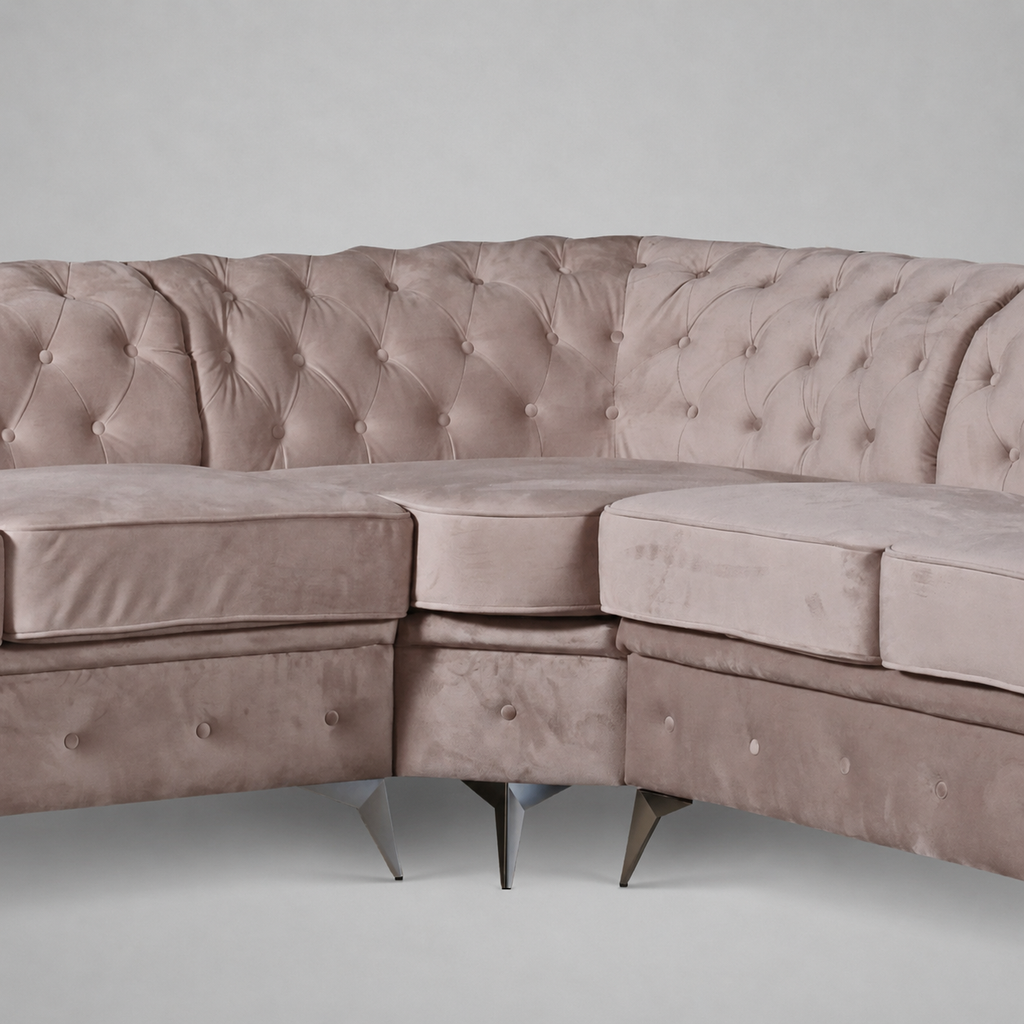 Roma Chesterfield, Corner, Beige