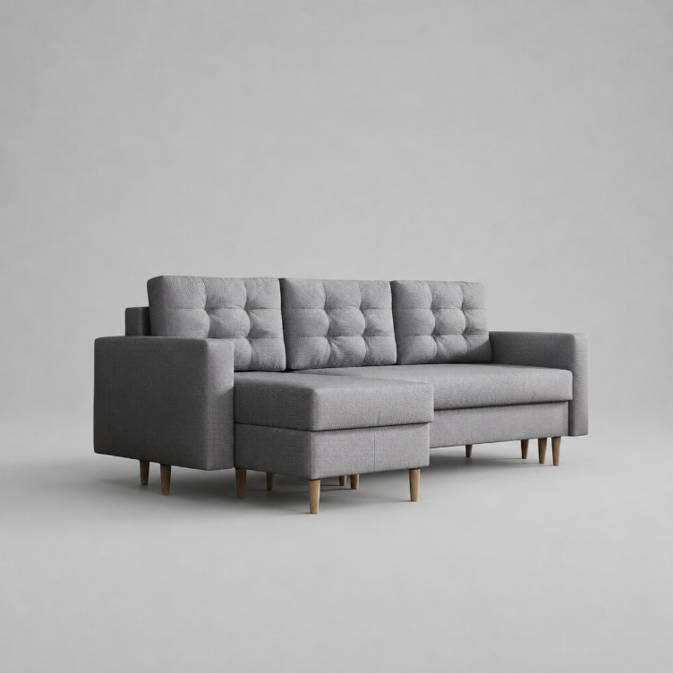 Ana Sofabeds, Corner, Grey
