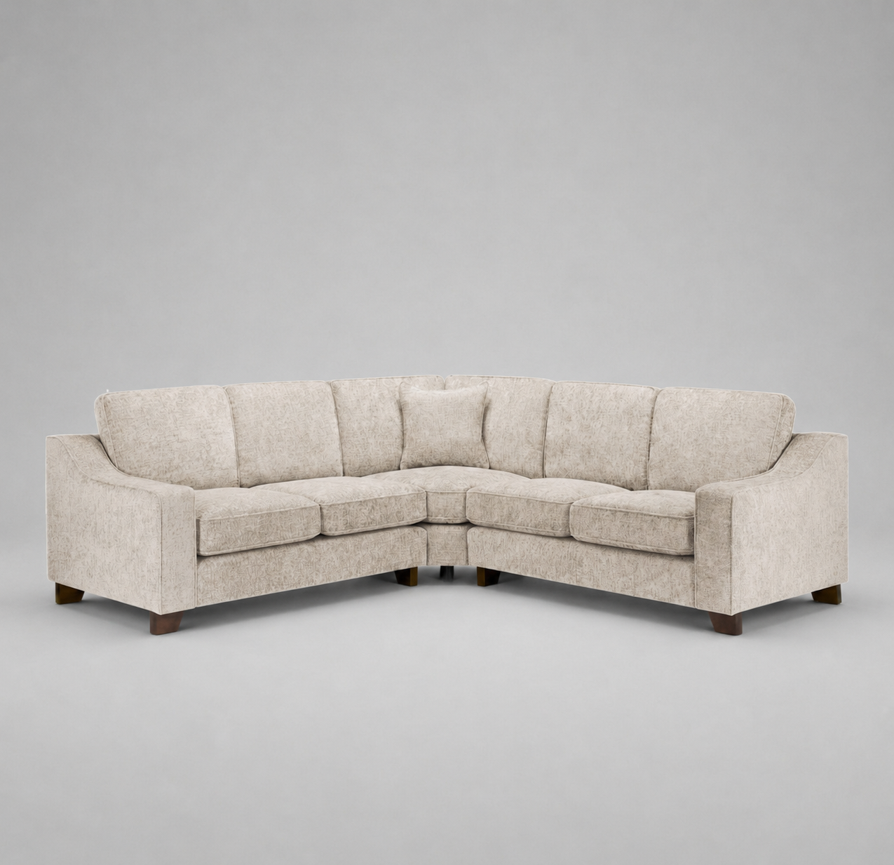 Nabraska, 5 seater Corner, Beige