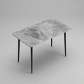 Modern Sintered Stone Dining Table - Grey
