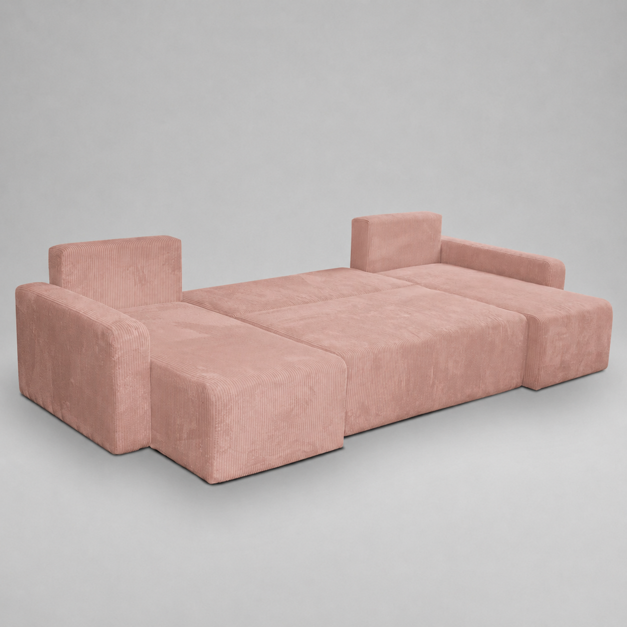 Yasmine U Shaped Sofabeds, Pink