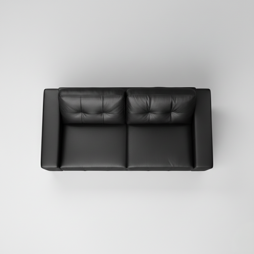 Jerry, 3 Seater, Black