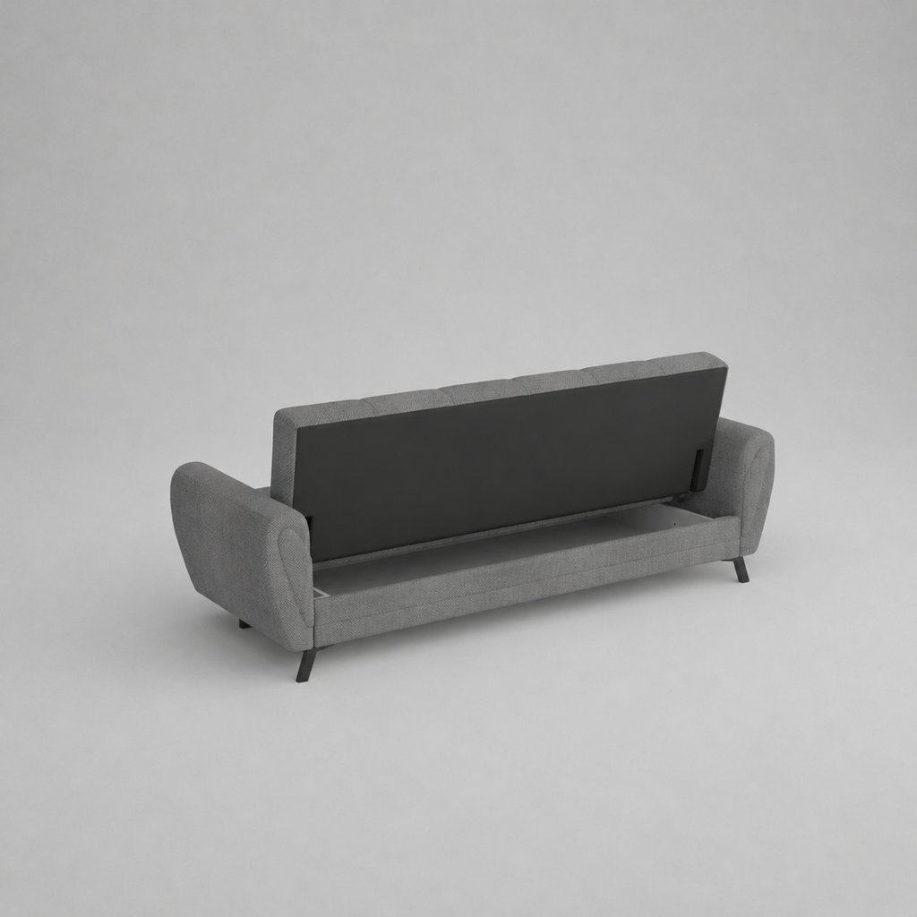 Kaya 3 Seater Sofabed - Grey