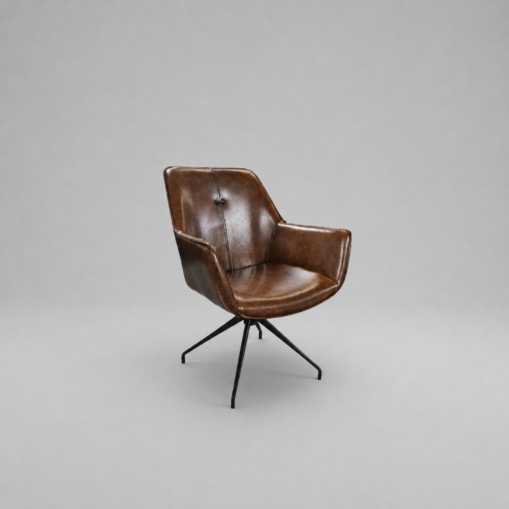Rustic 81, Dining Chair, Brown
