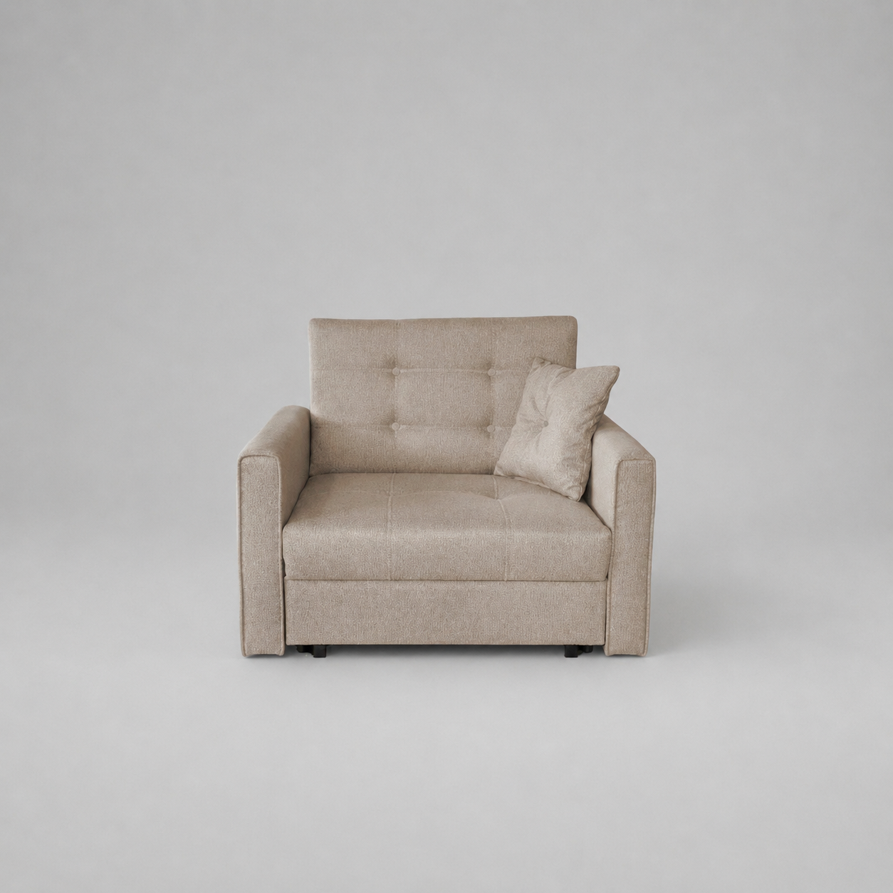 Viva Sofabeds, 1 Seater, Beige