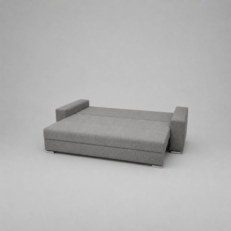 Rita Sofabeds, 3 Seater, Grey