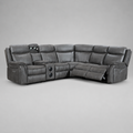Zona (Tech Console), Corner Sofa, Grey