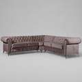 Roma Chesterfield, Corner, Taupe