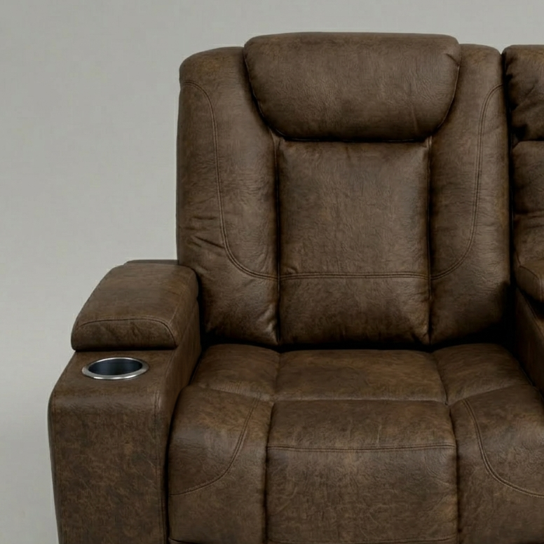 Jupiter, 2 Seater Sofa, Brown