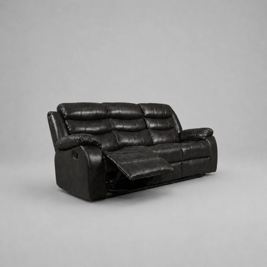 Vista, 3 Seater, Black