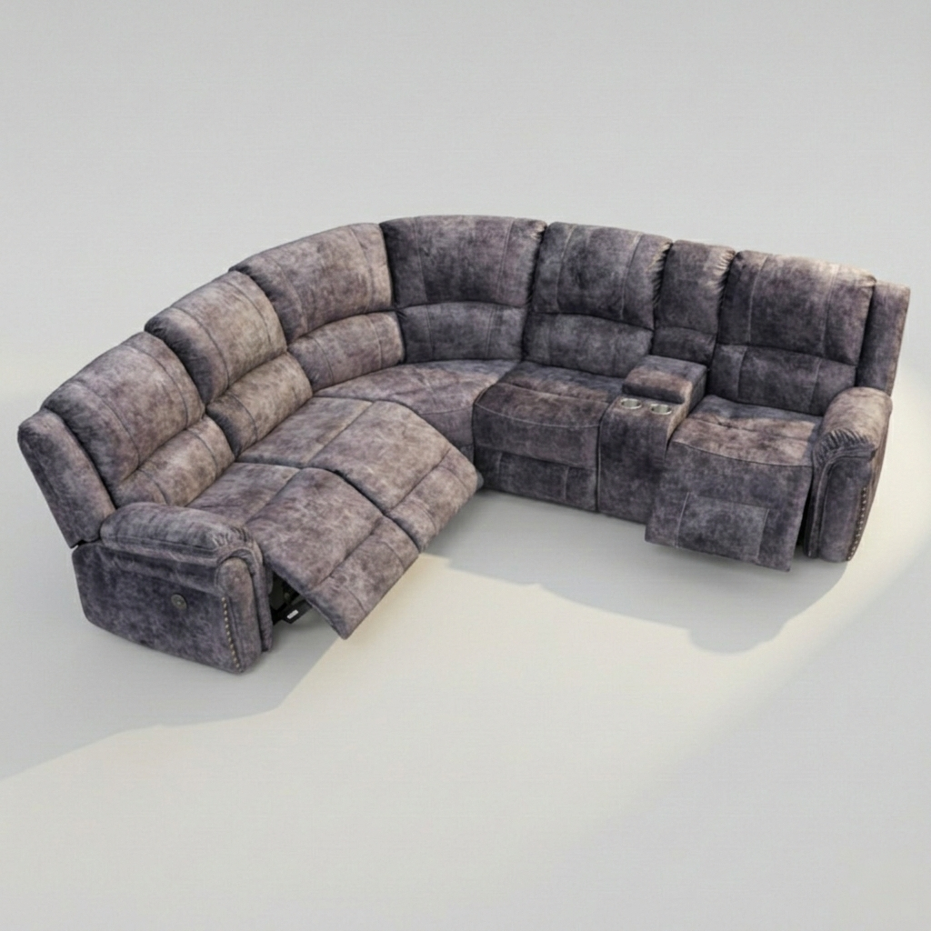 Galaxy (Regular Console), Corner Sofa, Grey