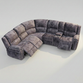 Galaxy (Regular Console), Corner Sofa, Grey