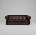 Chesterfield, 3 Seater, Brown