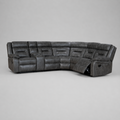 Supernova (Power Recliner)(Regular Console), Corner Sofa, Grey