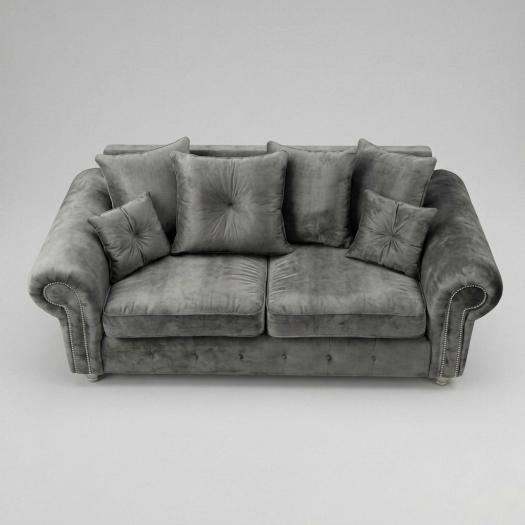Olimpia Grey 3 seater