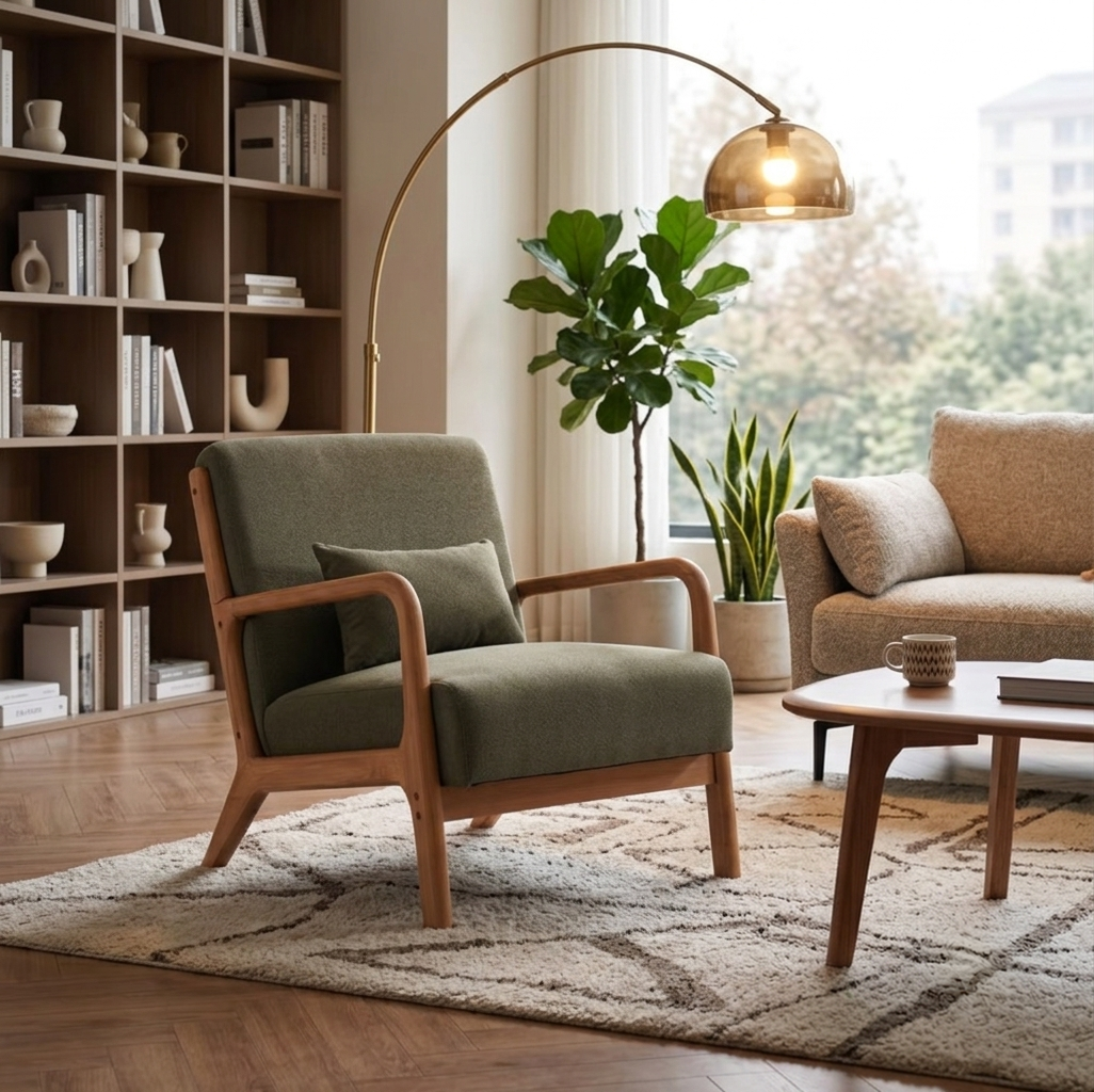 Green Lounge Chair