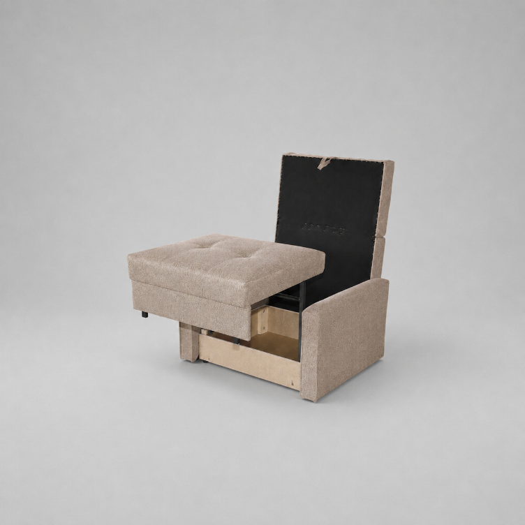 Viva Sofabeds, 1 Seater, Beige