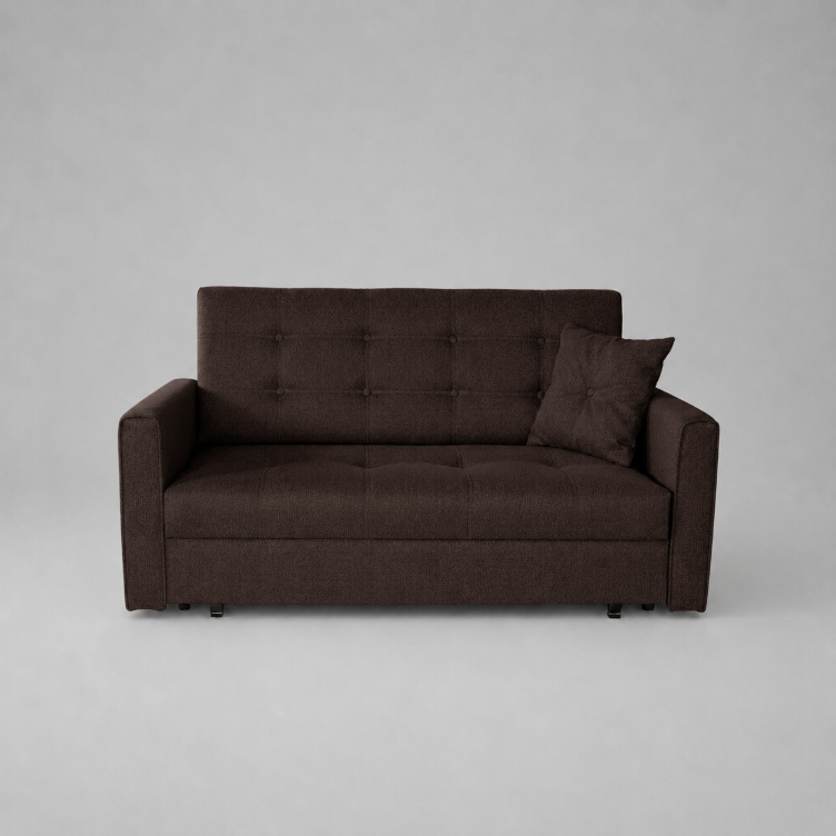 Viva Sofabeds, 3 Seater, Brown