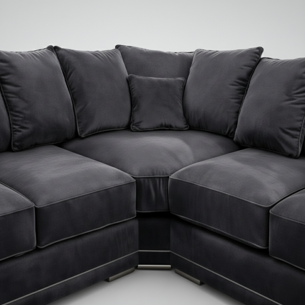 Bentley, Corner, Dark Charcoal Grey