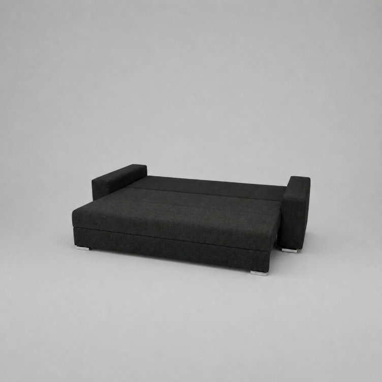 Rita Sofabeds, 3 Seater, Black