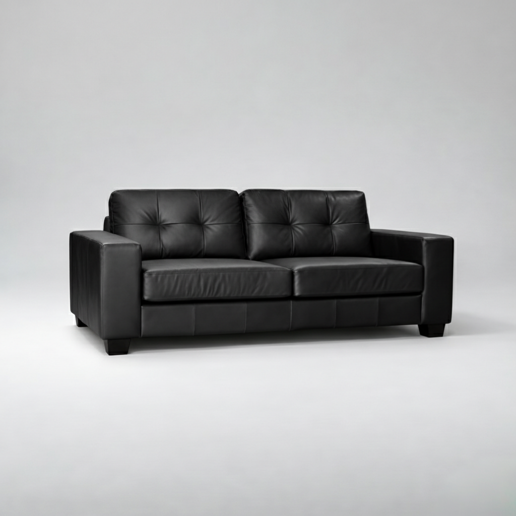Jerry, 3 Seater, Black