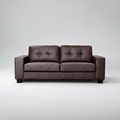 Jerry, 3 Seater, Dark Brown