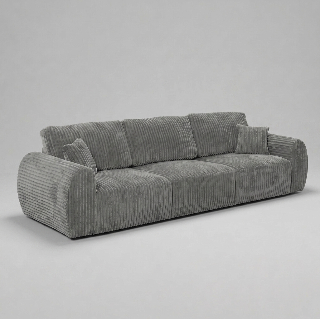 Vinci, 3 seater, Grey