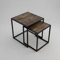 Nested Coffee Tables - Brown
